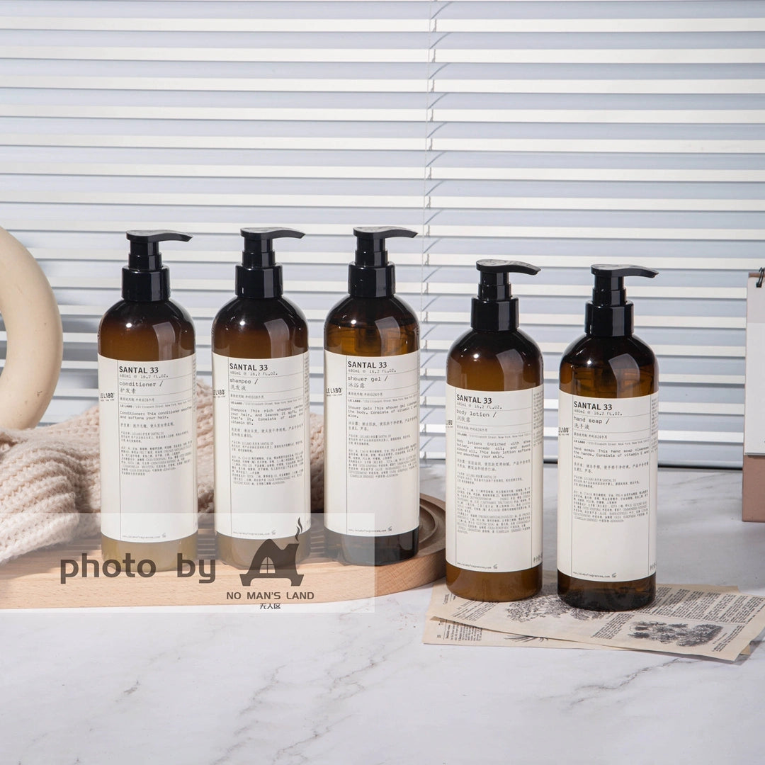 LE LABO SANTAL 33 Shampoo & Conditioner & Body Lotion & Shower Gel & Hand Wash 480ML