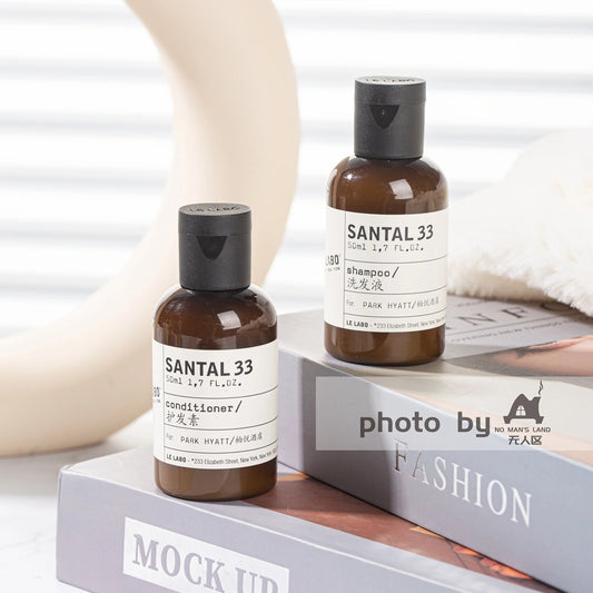 LE LABO SANTAL 33 Shampoo & Conditioner & Body Lotion & Shower Gel & Soap 50ML